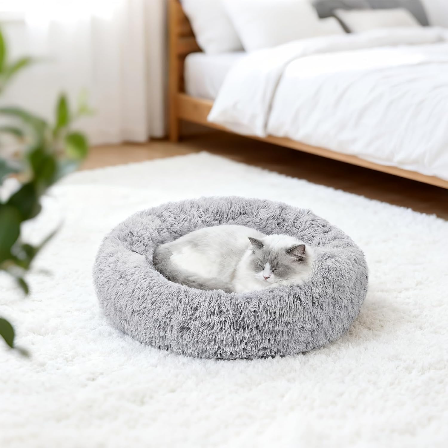 Wolke 7 Hundebett Original – waschbares Hundekissen, Hundekorb, Flauschiges Hundebett für große, mittelgroße & kleine Hunde