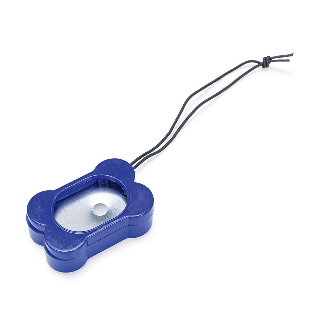 Karlie Clicker – Hundetraining – Kunststoff – Blau – 5x3x1,5 cm