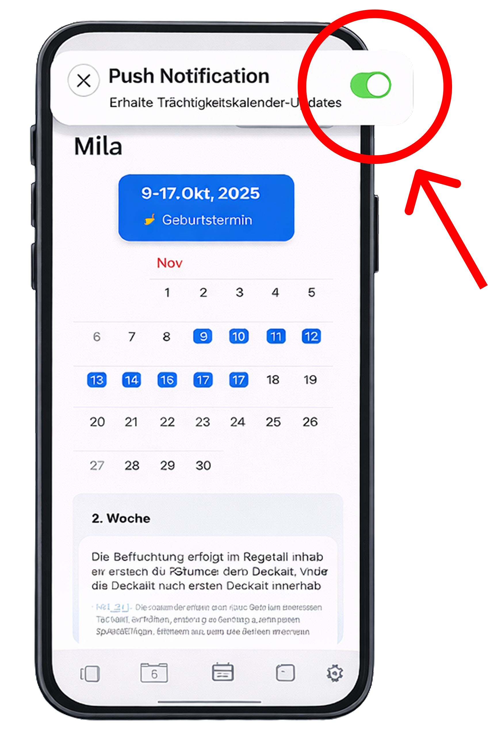 Pet AI Schwangerschafts-Tracker